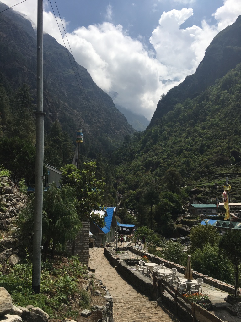 Local village on the way to Phakding