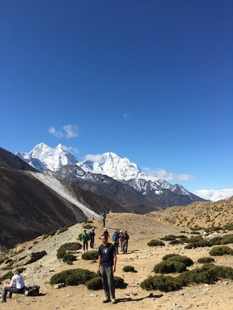 Ama Dablam in the valley