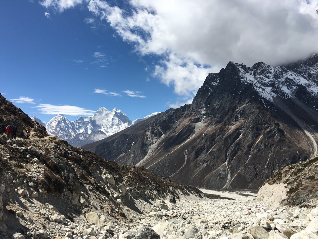 Landscape of mountains