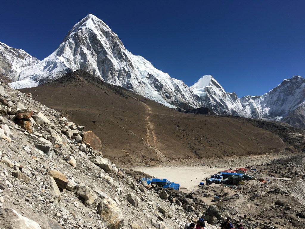 Pumori and Gorak Shep