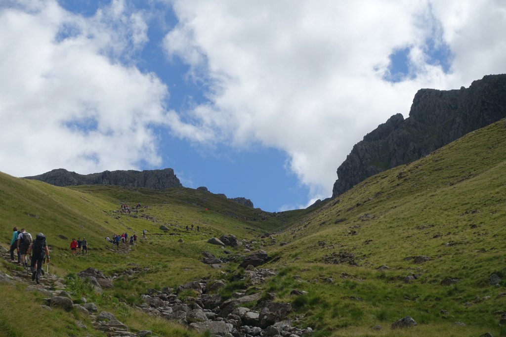 Corridor route up Scafell Pike