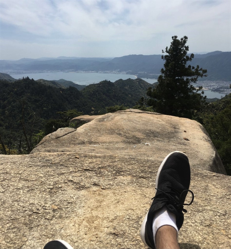 Summit view from Miyajima Island