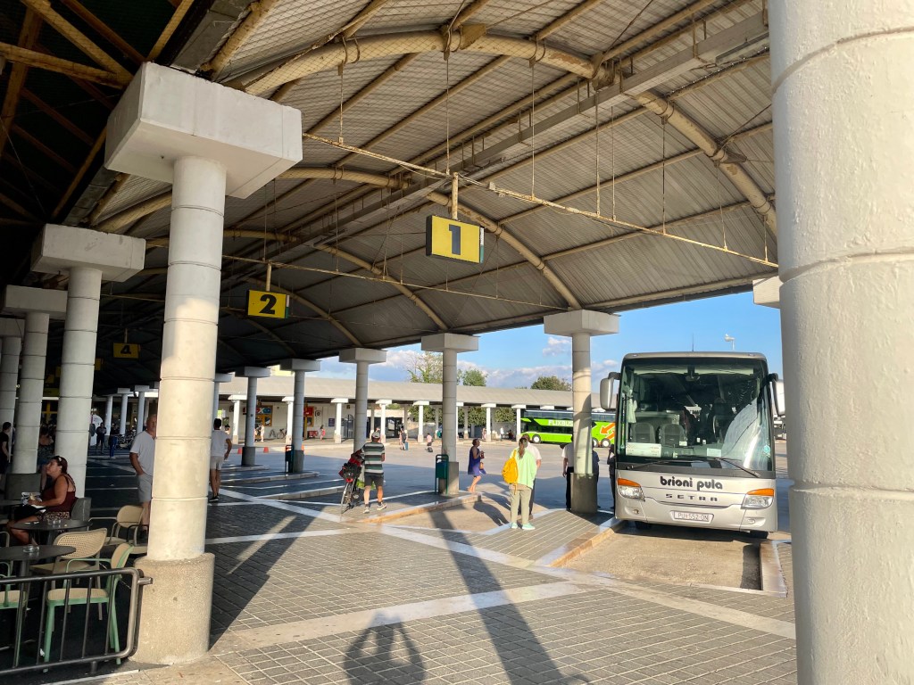 Zadar main bus station