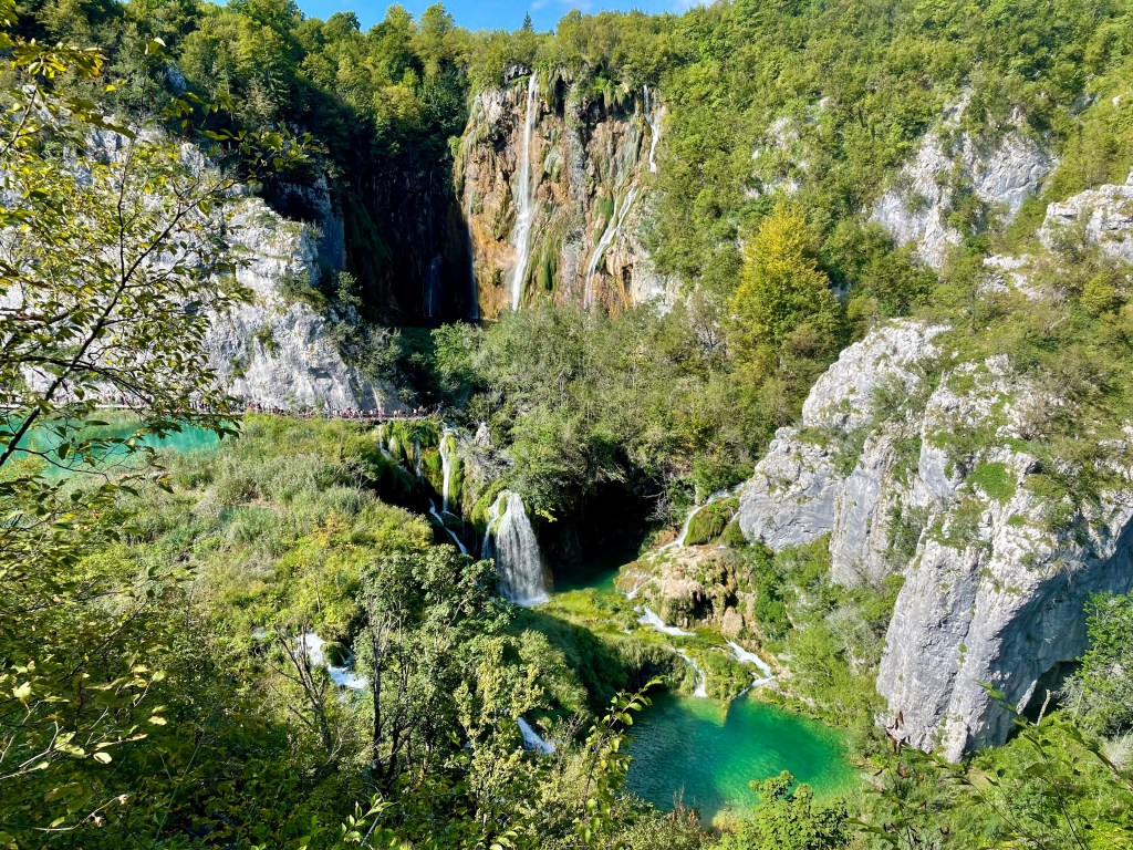 Veliki Slap view from above