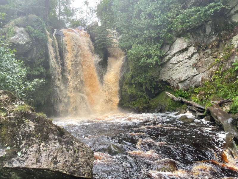 Valley of desolation waterfall 